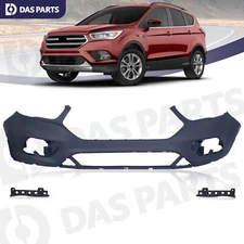 Front Bumper Cover For 2017 2018 2019 Ford Escape New Primed With Brackets
