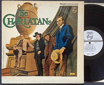 The Charlatans LP 1969 White Label Promo Philips Stereo PHS 600-309