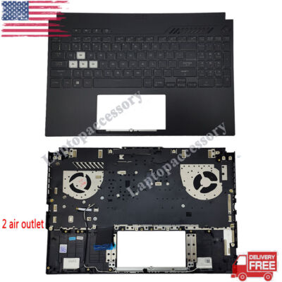 Palmrest Keyboard RGB Backlit For Asus TUF Gaming A15 FA507 FA507R FX507 2022 US