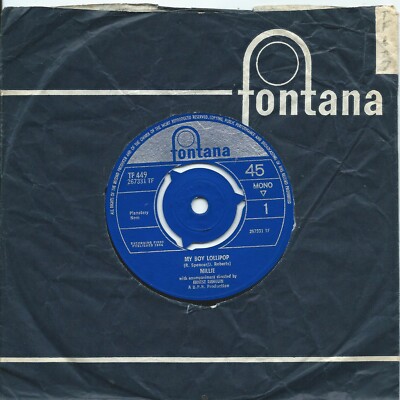 Millie:My boy lollipop/Something's gotta be done:UK Philips
