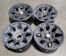 Helo 9x17 Four Wheels Rims Set For 2016 Jeep Wrangler