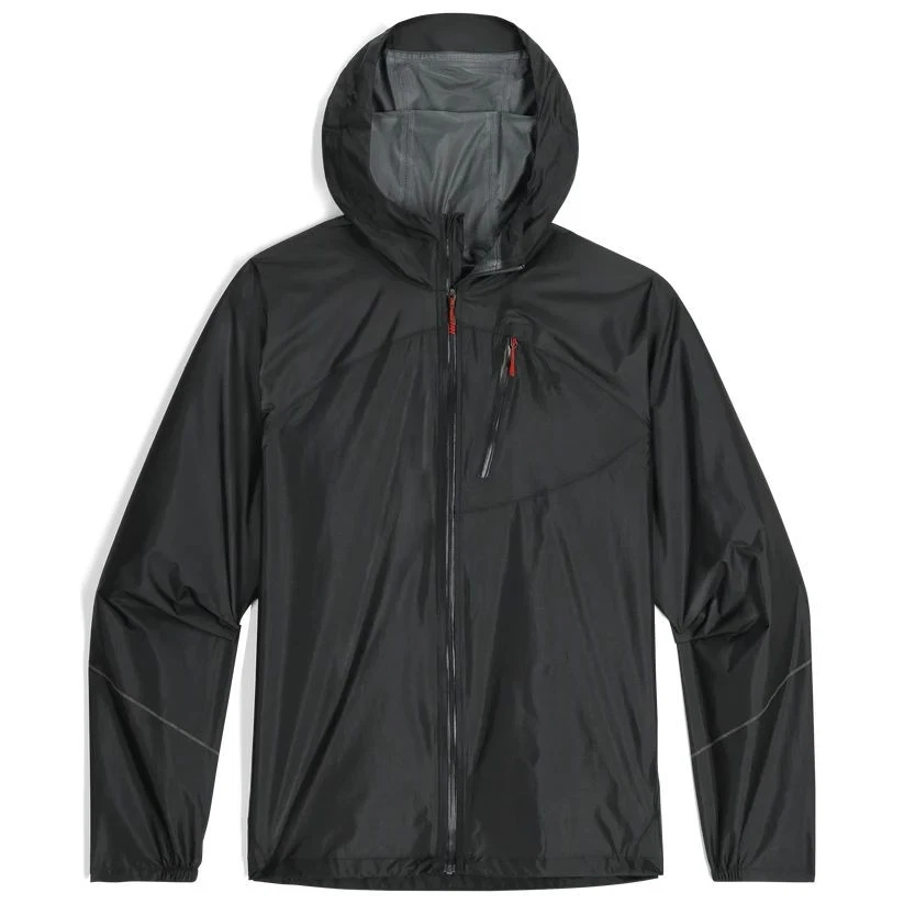 Outdoor Research Helium Men's Rain Jacket, Storm, Small