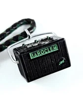 Keychain - Baroclem - Miniature 3D Battery - Vintage Garages 1960s -