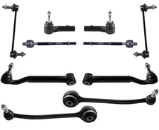 Front Lower Control Arms Tie Rods & Links For Ford Mustang 2.3L 3.7L 2015-2023