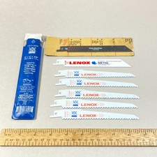 Lenox Reciprocating Saw Blade 7 Pc for Nail Embedded Wood w/ 1 Vermont American