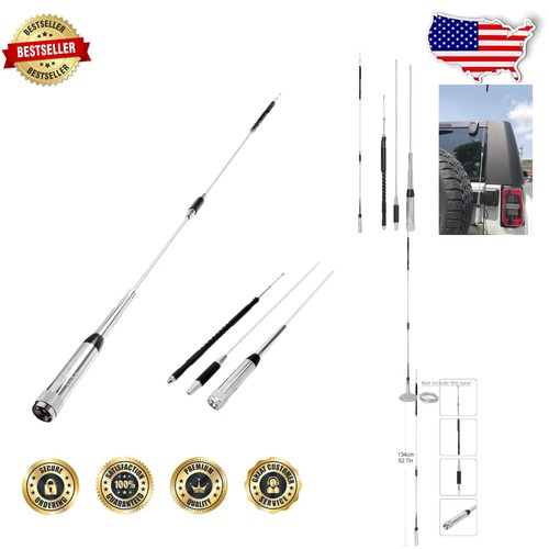 Durable Quad Band Mobile Radio Antenna 10m/6m/2m/70cm 100W PL259 Connector