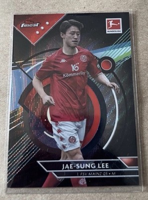 Jae-Sung Lee Topps Finest Bundesliga 22/23 Refractor #084/199 Mainz 05