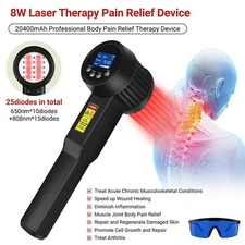 8000mW Red Light Class 4 Laser Therapy for Joint Body Pain Relief Inflammation