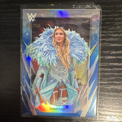 Topps 2020 Topps Chrome WWE Charlotte Flair SmackDown #89 Serial #/150