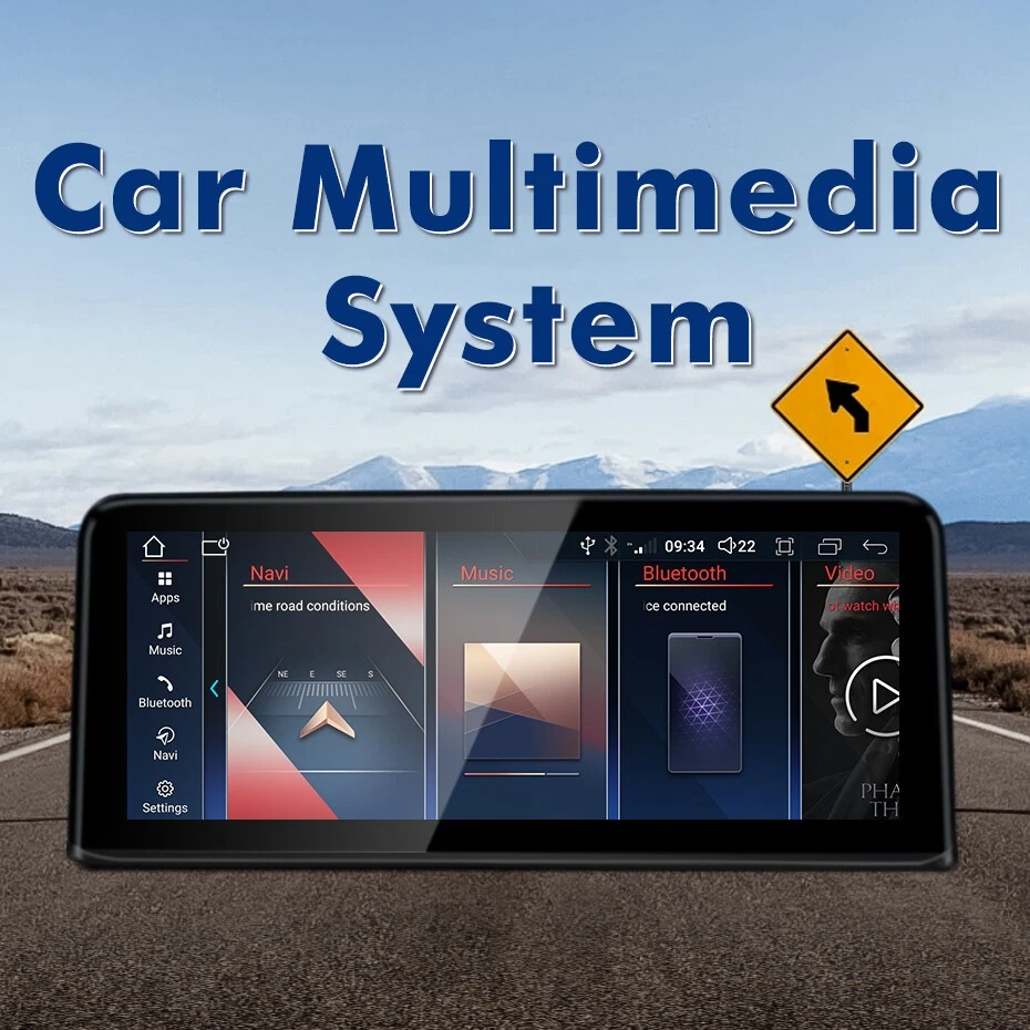 10.25" CarPlay Touchscreen GPS RadioFor BMW 7 Series F01 F02 F03 F04 2009-12 CIC - Image 2 of 4