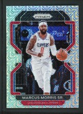2021-22 MARCUS MORRIS SR 22/25 PANINI PRIZM MOJO SILVER