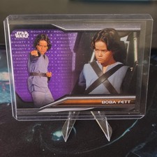 Topps Star Wars Attack of the Clones Serial Numbered Boba Fett B3-12 Card 16/35