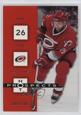 2005-06 Fleer Hot Prospects Red Hot 80/100 Erik Cole #20 01qm