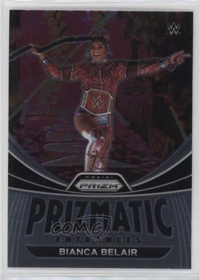 2023 Panini Prizm WWE Prizmatic Entrances Bianca Belair #3 0x7e