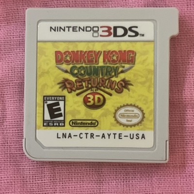 Donkey Kong Country Returns 3D (Nintendo 3DS)   Cartridge Only   Tested & Works