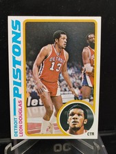 Leon Douglas 1978-79 Topps #64 - Detroit Pistons - redw