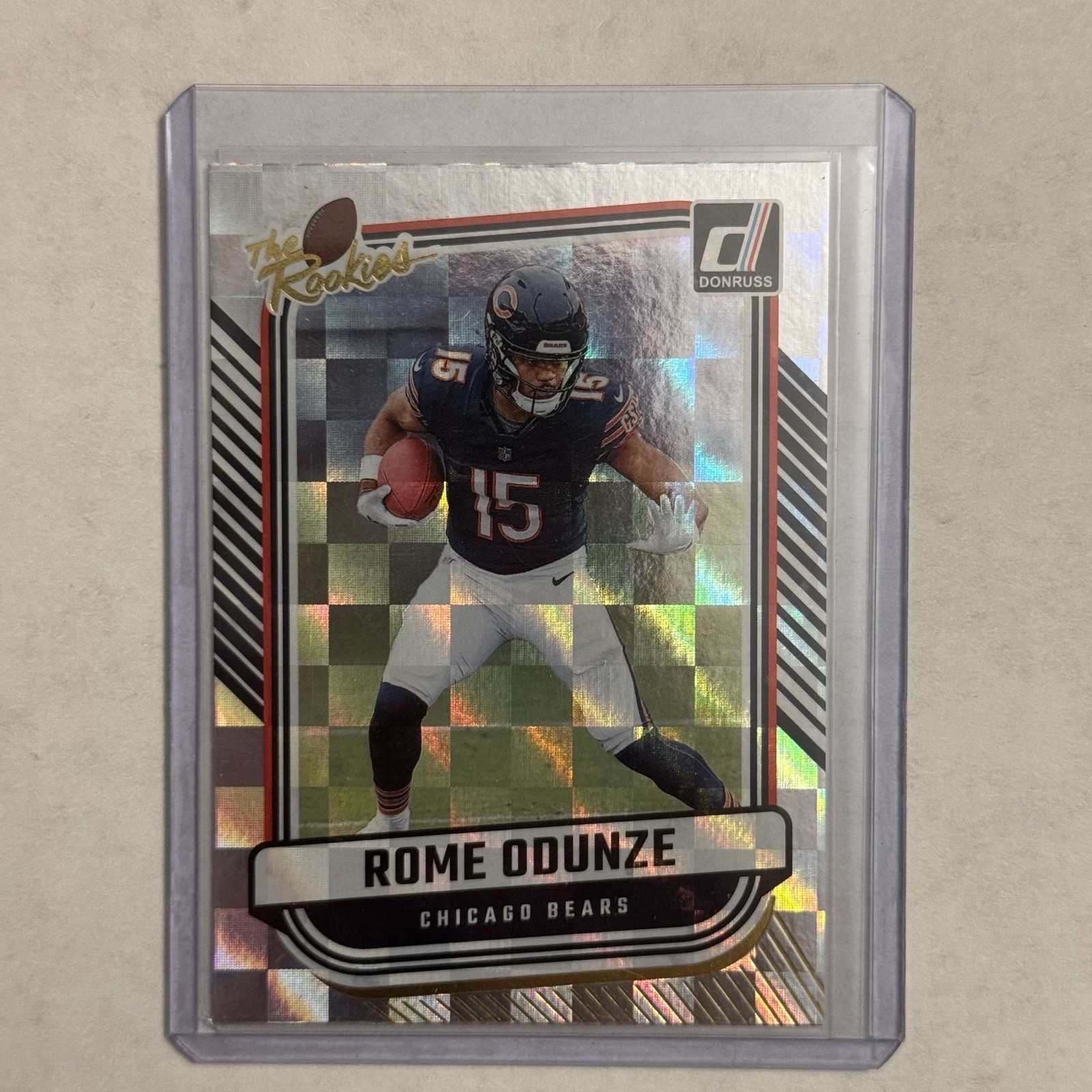 2024 Panini Donruss - The Rookies #TR-3 Rome Odunze (RC)