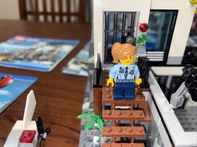 LEGO City Set 60130 Prison Island Complete With Box And Books