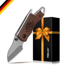 Holzgriff Klappmesser mit Multitool für Outdoor & Wandern