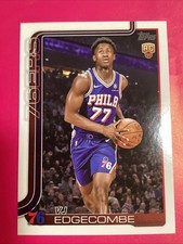 2025-26 Topps Basketball NBA VJ Edgecombe Flagship RC 76ers #203 Base Rookie