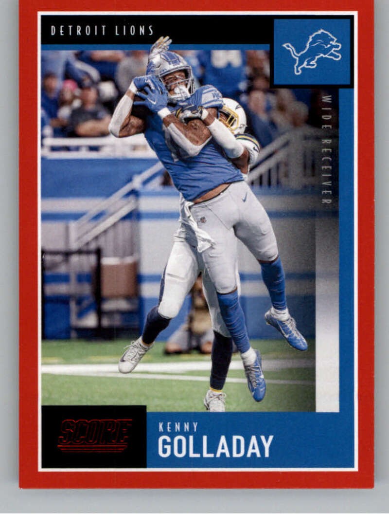 2020 Score RED PARALLEL NFL Football (Fat Pack Exclusive) Pick From List 1-220