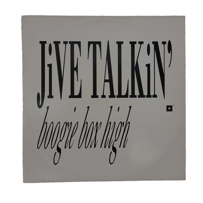 Boogie Box High -Jive Talking 12'' Vinyl Single Rare BOSS4 George Michael EX/VG+