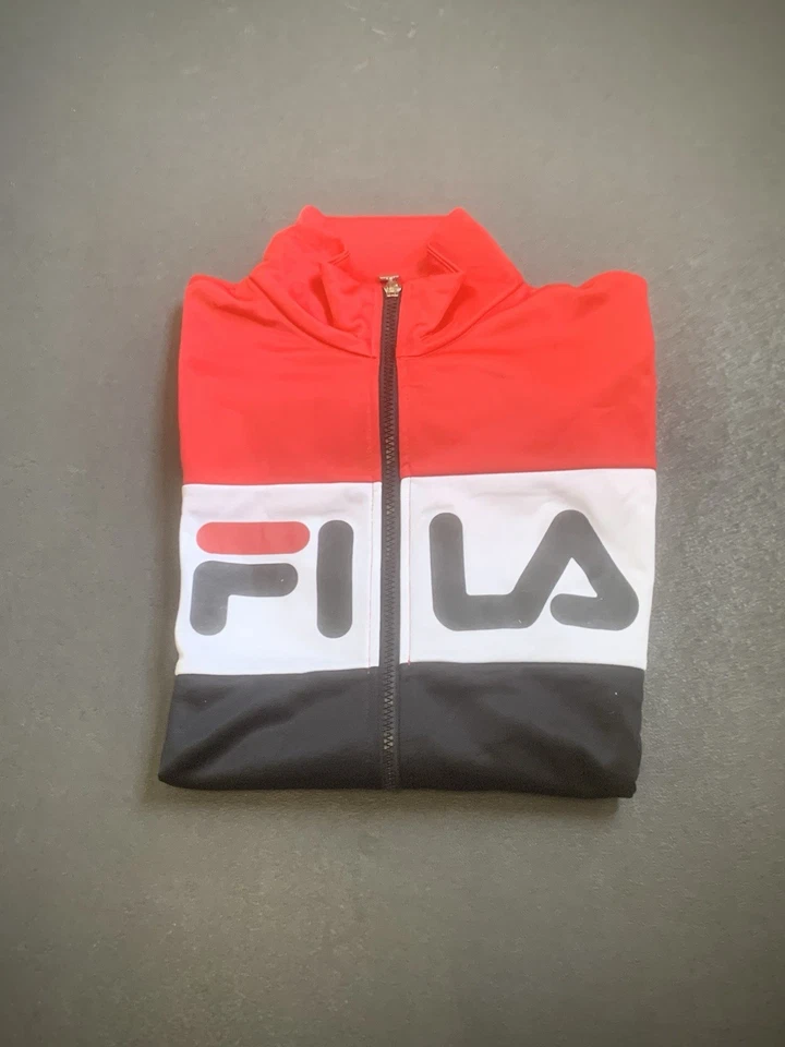 Felpa Fila Size M Tricolore Nuova - Imagen 2 de 4