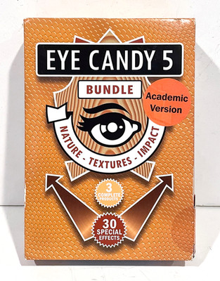 Alien Skin Software EYE CANDY 5 Bundle NATURE Textures IMPACT  Academic Version