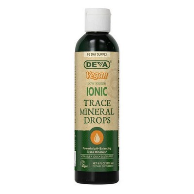 Trace Mineral Drops  Ionic 8 fl oz By Deva Vegan Vitamins