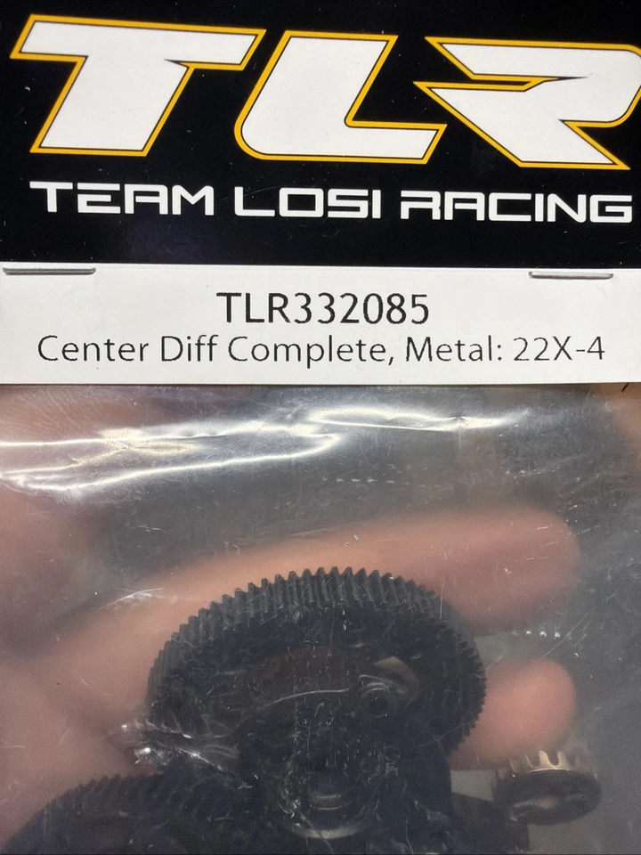 Team Losi Racing 22X-4 Complete Metal Center Gear Differential Set - Image 2 of 4