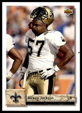 Rickey Jackson #259 1992 Upper Deck