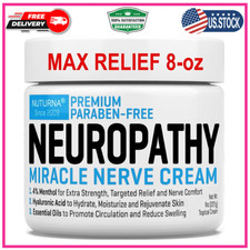Neuropathy Nerve Relief Cream - Premium Nerve Cream 3X Action for Targeted Re...