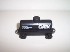 Whittle Shortline Wooden Train GATX Black Tanker Car 2007