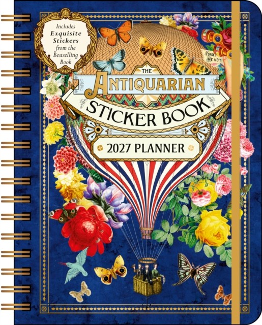 The Antiquarian Sticker Book 2027 Monthly/Weekly Planner Calendar Macmillan Children's Books - Image 4
