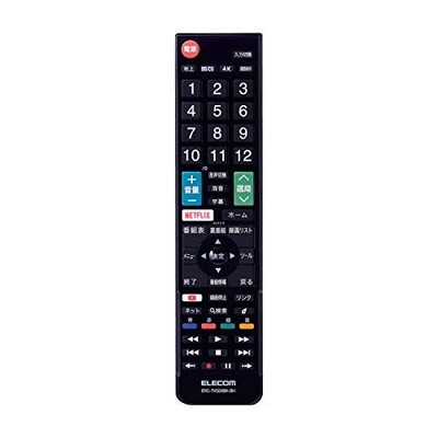 ELECOM TV-Fernbedienung für SHARP AQUOS TVs [Einfach zu bedienende Fernbedien...