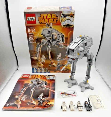 LEGO Star Wars AT-DP 75083 100% Complete w/ Minifigures Box & Manual Excellent