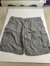 Carhartt Force Relaxed Fit Cargo Work Shorts Men's Size 42 Gray 10 Inseam