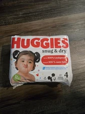 huggies snug and dry size 4