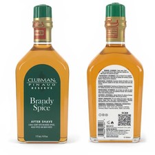 Clubman Pinaud Reserve Brandy Spice After Shave 6oz Classic Masculine Scent