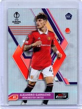 2022-23 Topps Finest Flashbacks UEFA  #101 Alejandro Garnacho Refractor