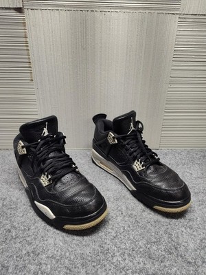 Nike Air Jordan 4 Retro Oreo OG Shoes Mens Size 12 Black Tech Grey Sneakers