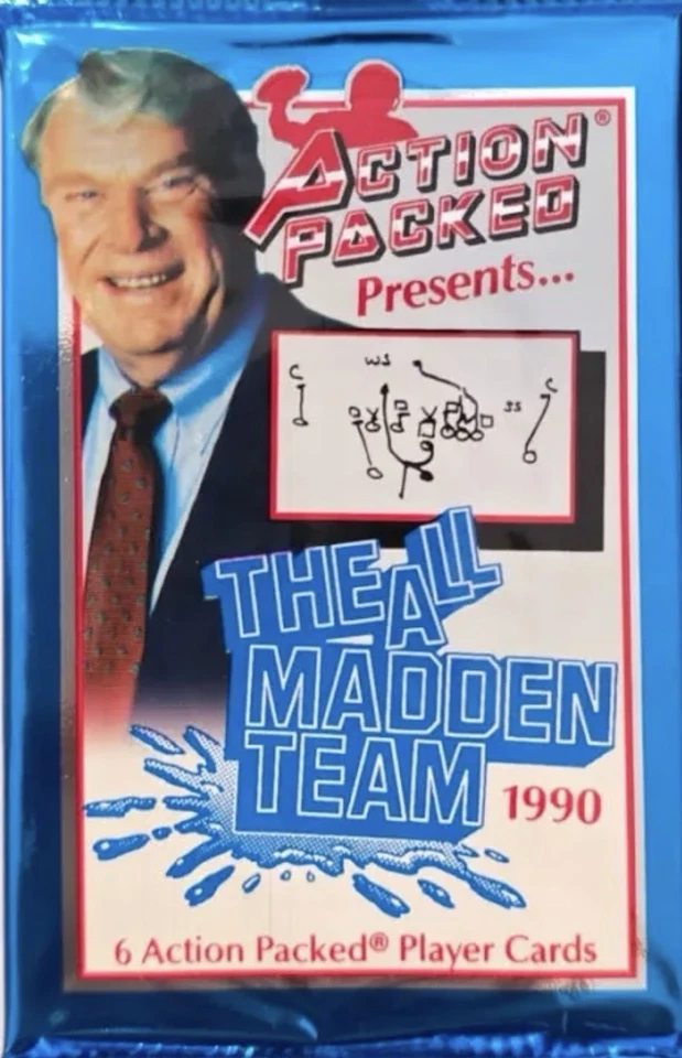 1990 Action Packed All-Madden NFL FOOTBALL Cards Complete Your Set U Pick - Image 2 of 3