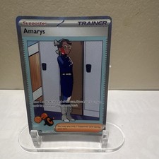 The Pokémon Company Amarys 170/131 Sv: Prismatic Evolutions Full Art Holo SIR on eBay
