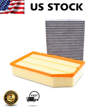 Engine and Cabin Air Filter Kit for Jeep Gladiator Wrangler 3.6L 2.0L 2020~2024