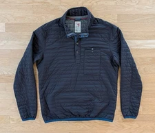 Relwen Medium Dark Navy Blue Windzip Popover Huckberry Jacket Coat Outdoor GORP