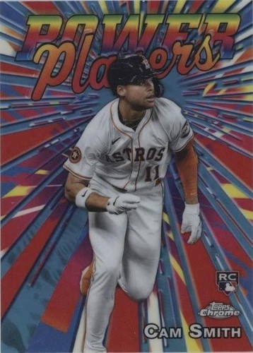 2025 Topps Chrome Update CAM SMITH RC #/50 GOLD WAVE REFRACTOR 