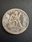 1858 USA United States Of America Quarter Dollar Quar Dol Seated Liberty Coin