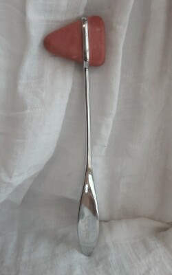REFLEX HAMMER VINTAGE BASELINE EVALUATION INSTRUMENTS MEDICAL DOCTOR TOOL KNEE