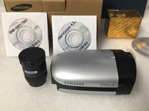 Samsung 3MP HD Network Security CCTV Color Camera 3.5-8mm Bracket NEW! SNB-7001N - Picture 9 of 12