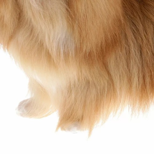 Realistic Pekingese Plush Dog Model Puppy Pet Toy Animal Doll Prop Decor Gift - Picture 4 of 5
